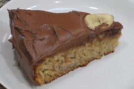 עוגת בננות בחושה