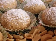 מתכון עוגיות בוטנים מרוקאיות - עוגיות בוטנים מושלגות מרוקאיות