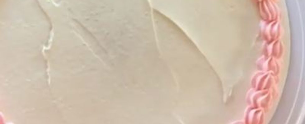 עוגת וניל ללא סוכר