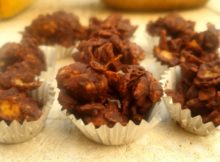 עוגיות קורנפלקס עם שוקולד ב-5 דקות במיקרוגל