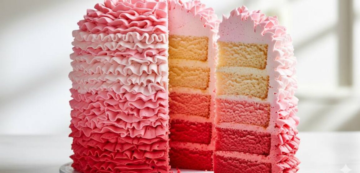 מתכון עוגת אומברה תותים של מרתה סטיוארט