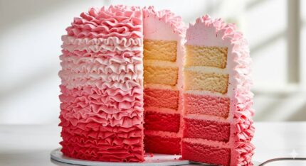 מתכון עוגת אומברה תותים של מרתה סטיוארט